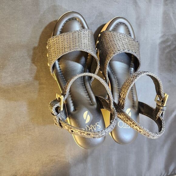 BRAND NEW FRANCO SARTO BLOCK HEEL OPEN-TOE SANDAL G1 - Picture 10 of 15